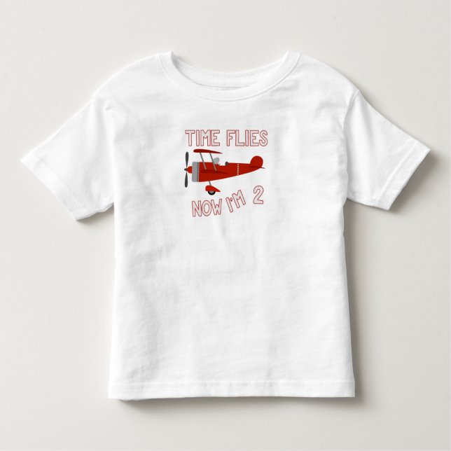 T-shirt Pour Les Tous Petits 2ème Chemise d'anniversaire (Devant)