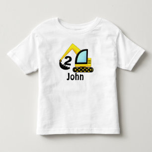 T-shirt Pour Les Tous Petits 2ème tracteur personnalisé de camion de