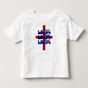 T-shirt Pour Les Tous Petits 3 cadeaux de drapeau de l'Angleterre St George de