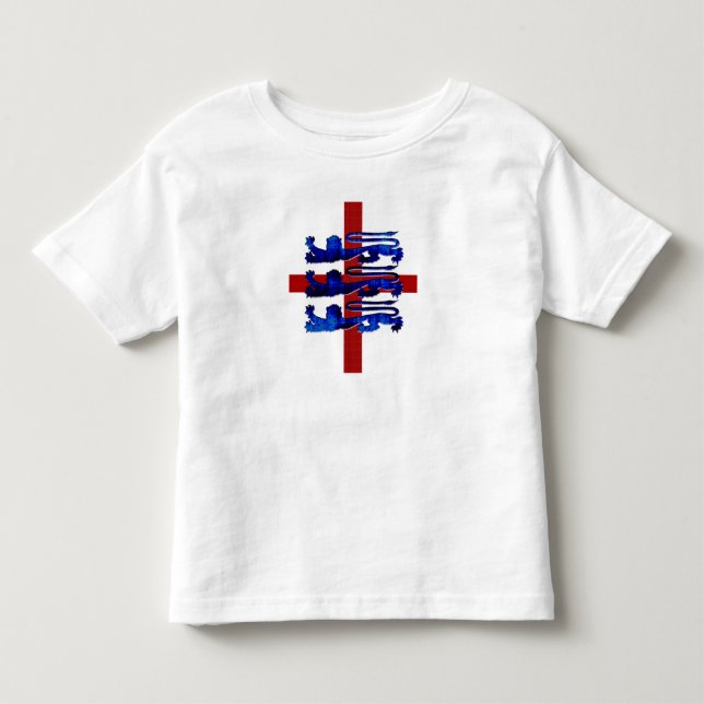 T-shirt Pour Les Tous Petits 3 cadeaux de drapeau de l'Angleterre St George de (Devant)