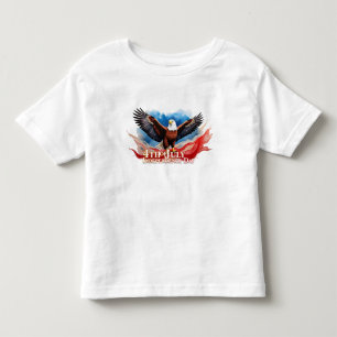 T-shirt Pour Les Tous Petits 4 juillet Aigle – Conception d'art patriotique