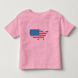 T-shirt Pour Les Tous Petits 4 juillet - Jour de la Déclaration d'Indépendanc