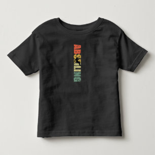 T-shirt Pour Les Tous Petits Abandon de l'escalade Vintage du ravageur