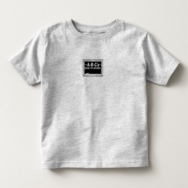 T-SHIRT POUR LES TOUS PETITS ABC - (Devant)