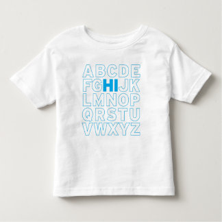 T-shirt Pour Les Tous Petits ABCHI_Blue