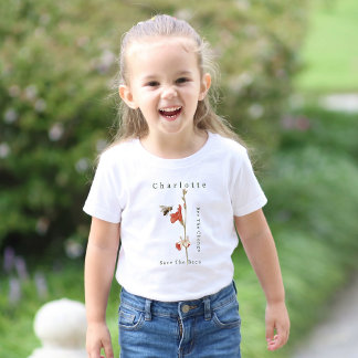 T-shirt Pour Les Tous Petits Abeille Personnalisée Sois le Changement