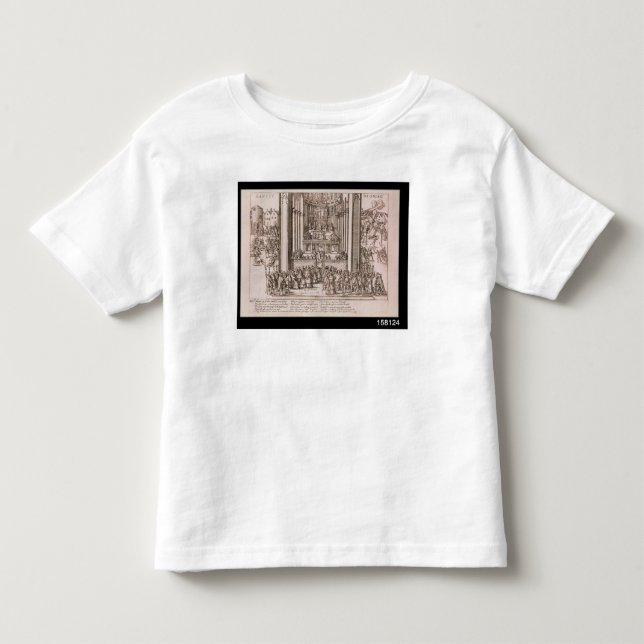 T-shirt Pour Les Tous Petits Abjuration de Henri IV (Devant)