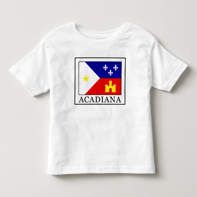 T-shirt Pour Les Tous Petits Acadiana (Devant)
