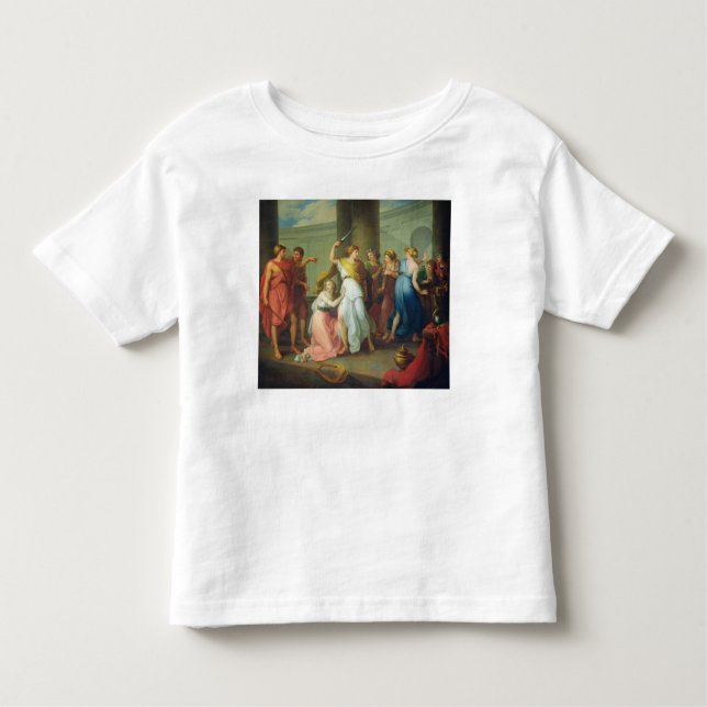 T-shirt Pour Les Tous Petits Achille a reconnu, 1799 (Devant)