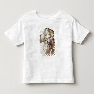 T-shirt Pour Les Tous Petits Acteur avec un casquette Large-bordé