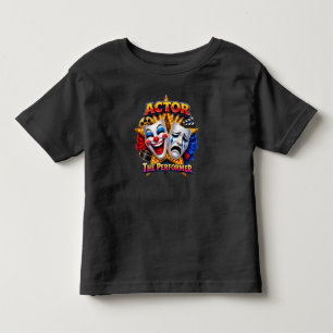 T-shirt Pour Les Tous Petits Acteur - Le Performer Jersey Fin Foncé