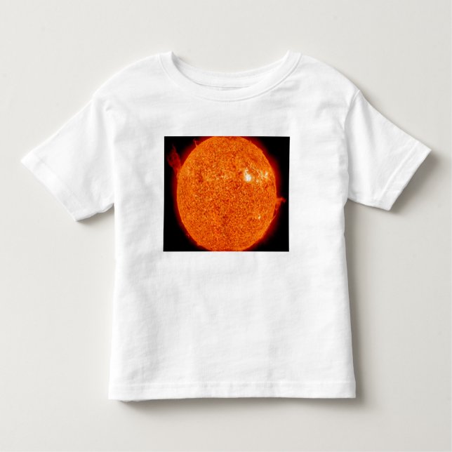 T-shirt Pour Les Tous Petits Activité solaire sur le Soleil (Devant)
