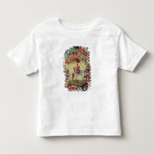 T-shirt Pour Les Tous Petits Adham Khan rendant hommage à Akbar chez Sarangpur,