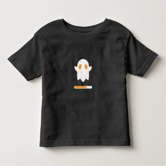 T-shirt Pour Les Tous Petits Adorable Ghost & Loading Bar