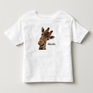 T-shirt Pour Les Tous Petits Adorable Giraffe