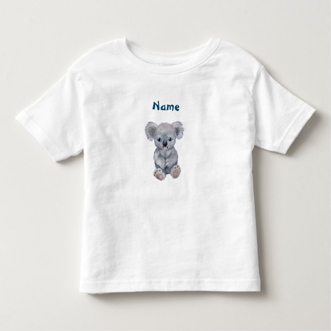 T-shirt Pour Les Tous Petits Adorable Koala Bear (Devant)