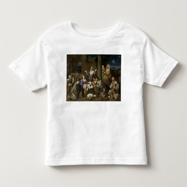T-shirt Pour Les Tous Petits Adoration des bergers, c.1659 (Devant)