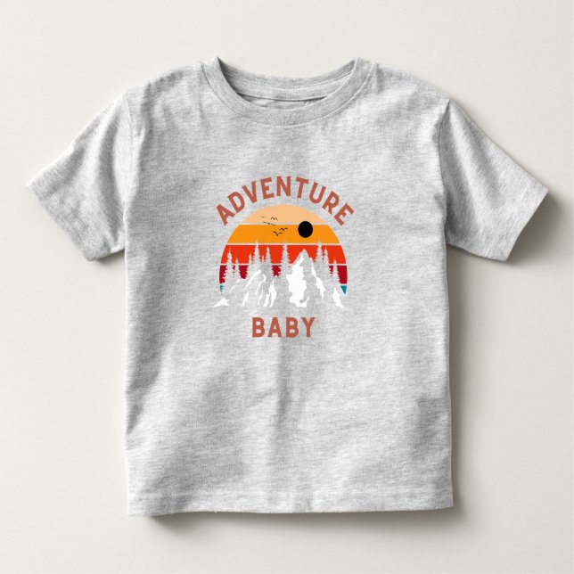T-shirt Pour Les Tous Petits Adventure Baby (Devant)