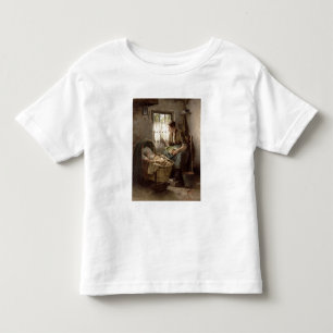 T-shirt Pour Les Tous Petits Affection maternelle (huile sur la toile)