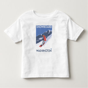 T-shirt Pour Les Tous Petits Affiche de Vintage voyage de
