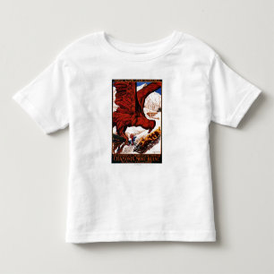 T-shirt Pour Les Tous Petits Affiche des Jeux olympiques d'hiver de 1924