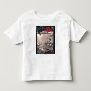 T-shirt Pour Les Tous Petits Affiche en bois de bateau
