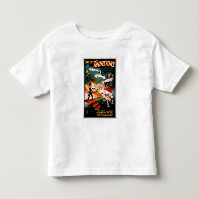 T-shirt Pour Les Tous Petits Affiche stupéfiante de magie des mystères de (Devant)