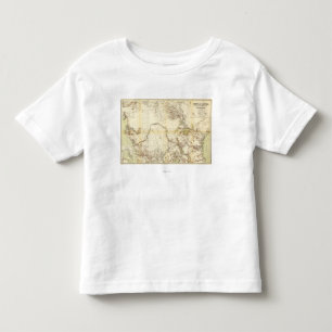 T-shirt Pour Les Tous Petits AfricaPanoramic central MapCentral Afrique