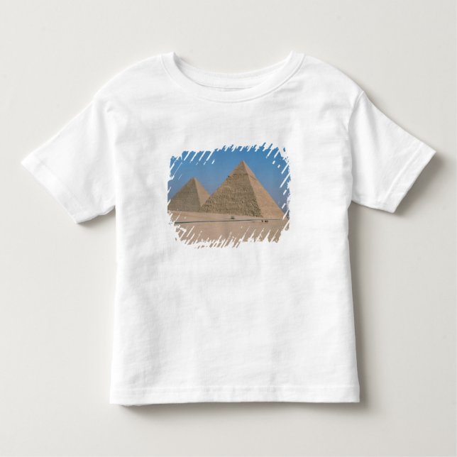 T-shirt Pour Les Tous Petits Afrique - Égypte - Caire - Grandes pyramides de Gi (Devant)