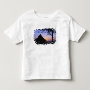 T-shirt Pour Les Tous Petits Afrique, Éthiopie, région du fleuve Omo, coucher d