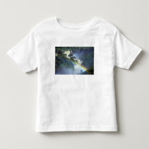 T-shirt Pour Les Tous Petits Afrique, Éthiopie, rivière Nil Bleu, cataracte.