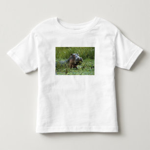 T-shirt Pour Les Tous Petits Afrique, Kenya, Masai Mara NR. Une hippopotame mèr