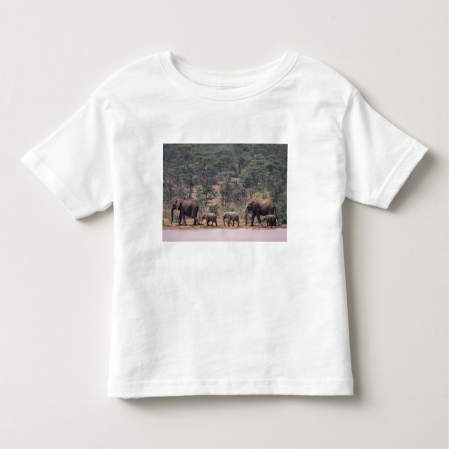 T-shirt Pour Les Tous Petits Afrique, Kenya, Nanyuki, Mpala. Africain (Devant)