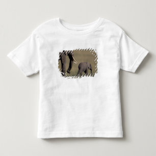 T-shirt Pour Les Tous Petits Afrique, Kenya, Parc national d'Amboseli. Africain