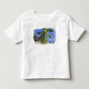 T-shirt Pour Les Tous Petits Afrique, Seychelles, Île de La Digue. Granite 2