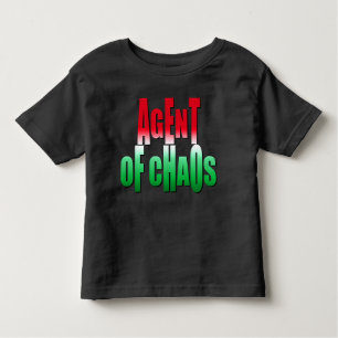 T-shirt Pour Les Tous Petits Agent du Chaos