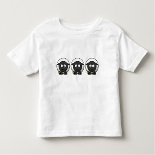 T-shirt Pour Les Tous Petits Agneau en caricature mignon