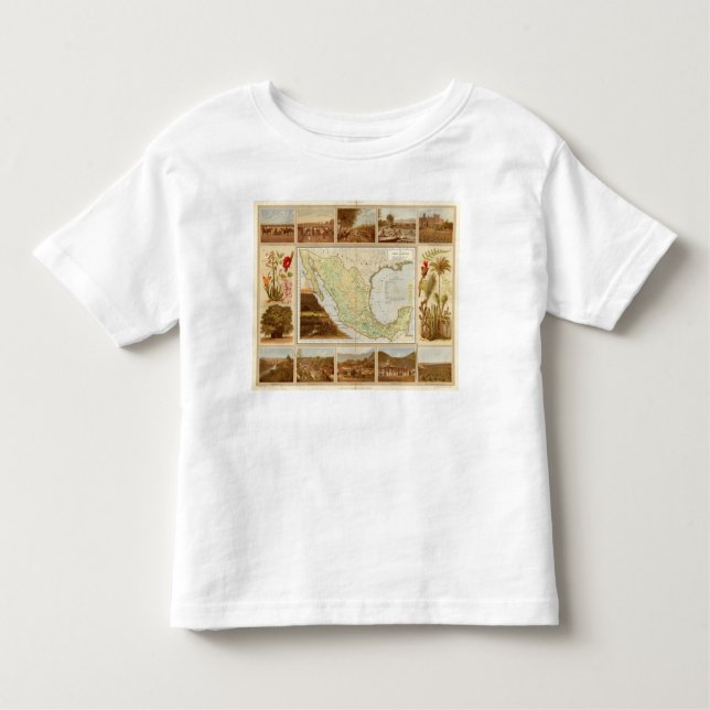 T-shirt Pour Les Tous Petits Agriculture du Mexique (Devant)