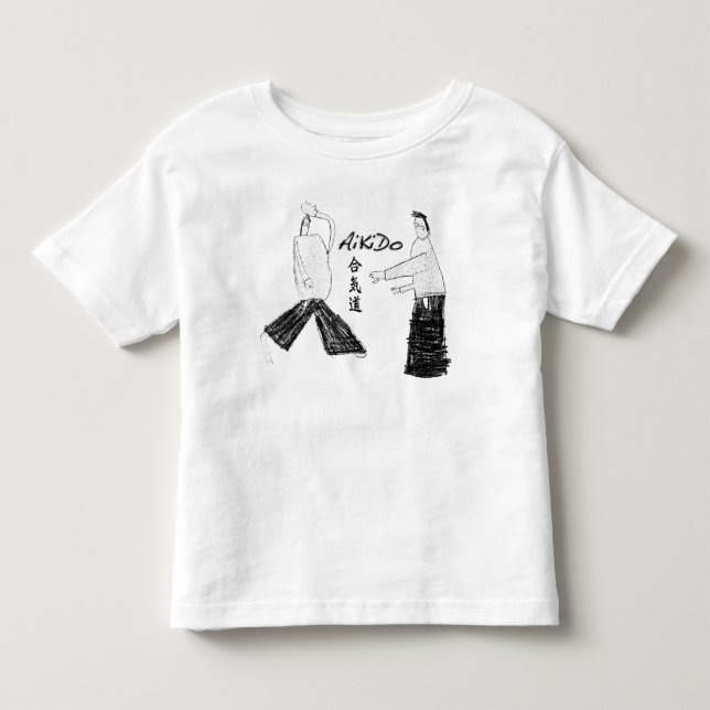 T-shirt Pour Les Tous Petits Aïkido - Shomen-uchi (Devant)