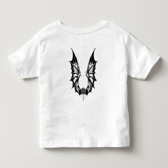 T-shirt Pour Les Tous Petits Ailes de dragon (Dos)
