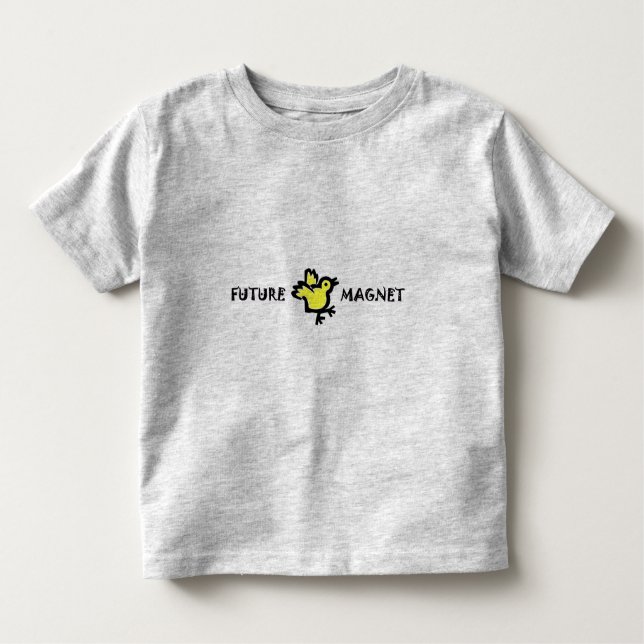T-shirt Pour Les Tous Petits Aimant de poulet pour les mignons (Devant)
