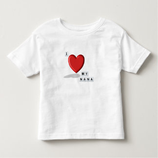 T-shirt Pour Les Tous Petits Aimez ma Nana