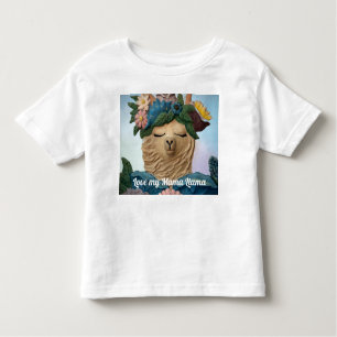 T-shirt Pour Les Tous Petits Aimez mon tee-shirt Mama Llama pour les tout-petit
