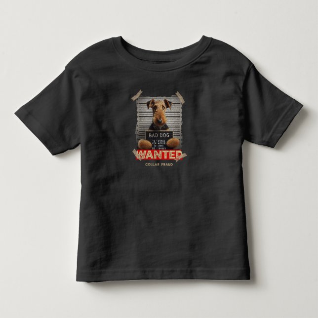 T-shirt Pour Les Tous Petits Airedale Terrier (Devant)