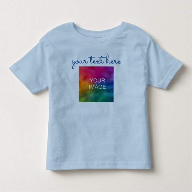 T-shirt Pour Les Tous Petits Ajouter du texte Télécharger une photo double face (Devant)
