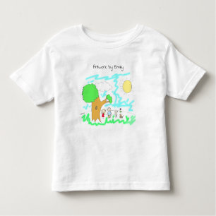 T-shirt Pour Les Tous Petits Ajouter l'oeuvre de votre enfant à cette oeuvre