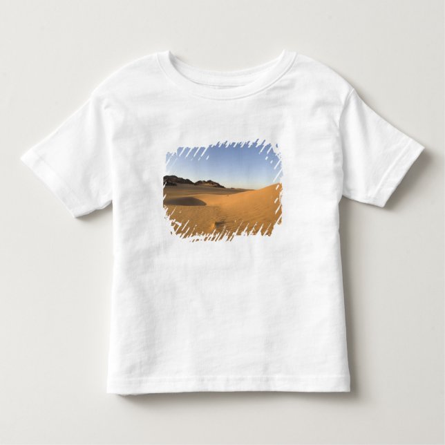 T-shirt Pour Les Tous Petits Akakus, désert du Sahara, Fezzan, Libye. (Devant)