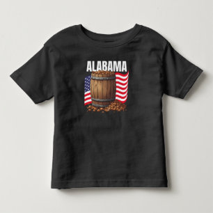 T-shirt Pour Les Tous Petits Alabama Fine Jersey foncé