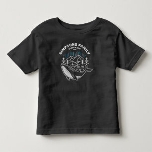 T-shirt Pour Les Tous Petits Alaska Family Group Croisière Voyage Observation d