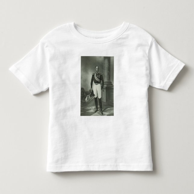T-shirt Pour Les Tous Petits Alexandre II de Russie (Devant)